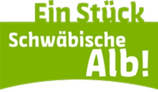 Schriftzug Ein Stück Schwäbische Alb!